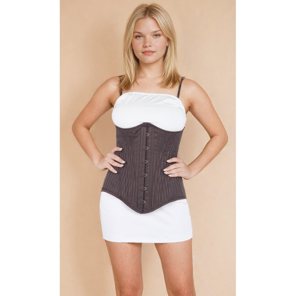 Attitude Corsets - Tristan Waist Training Unterbrustkorsett für Taillentraining - Braun